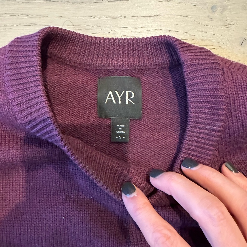 AYR Purple Sweater